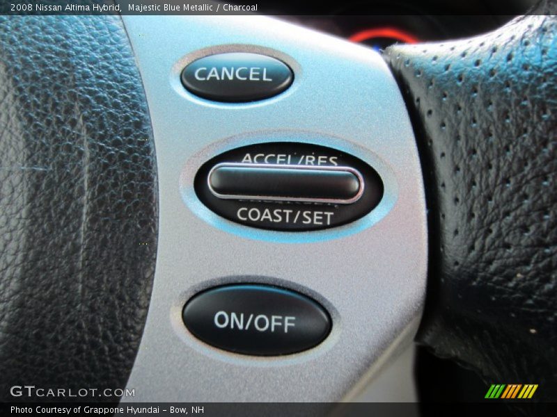 Majestic Blue Metallic / Charcoal 2008 Nissan Altima Hybrid