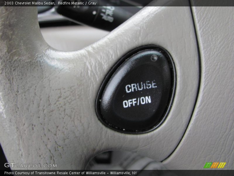 Redfire Metallic / Gray 2003 Chevrolet Malibu Sedan