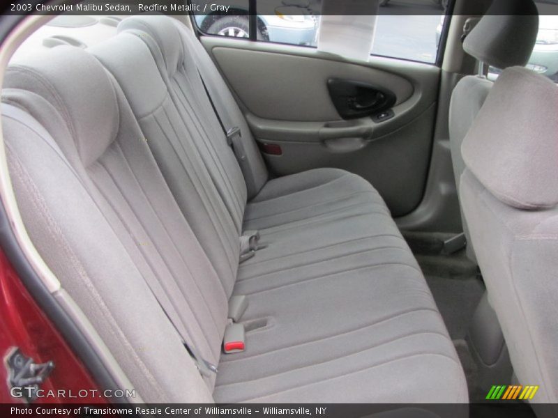 Redfire Metallic / Gray 2003 Chevrolet Malibu Sedan
