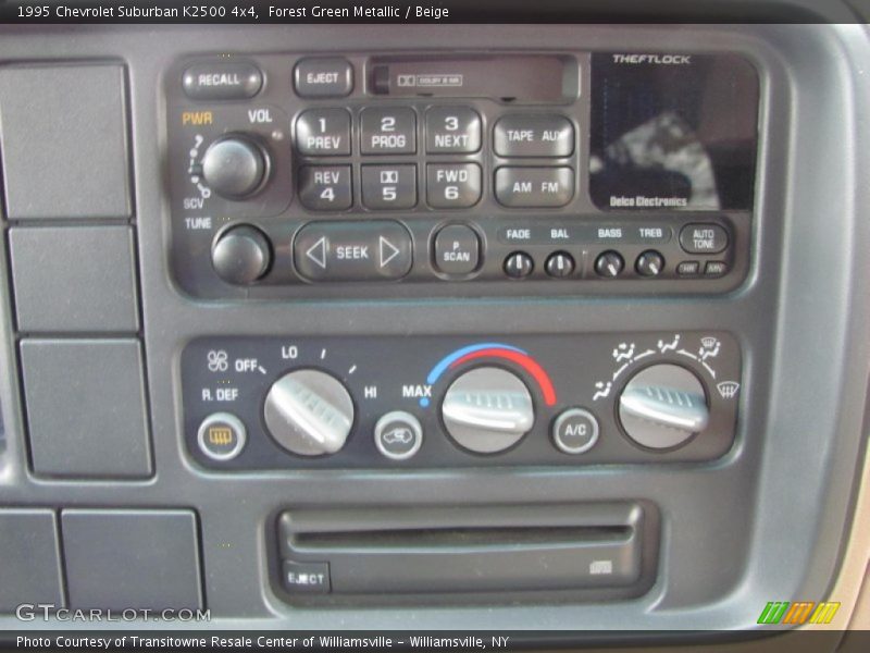 Audio System of 1995 Suburban K2500 4x4