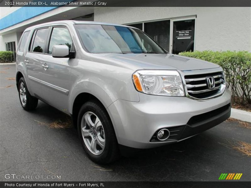 Front 3/4 View of 2012 Pilot EX-L