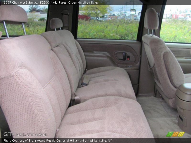  1995 Suburban K2500 4x4 Beige Interior