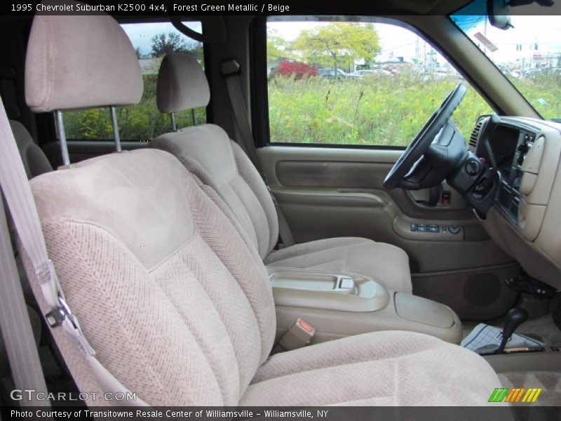  1995 Suburban K2500 4x4 Beige Interior