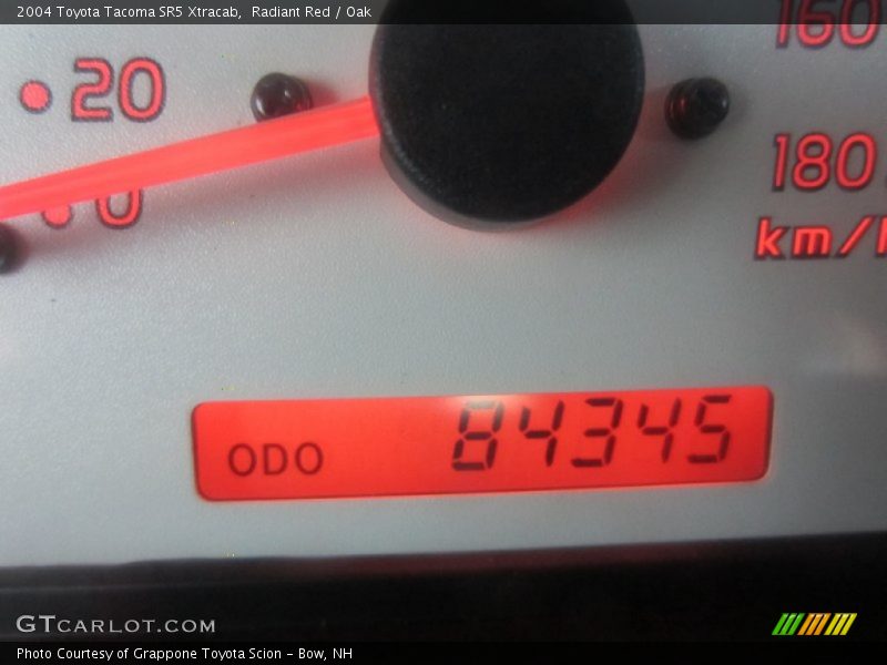 Radiant Red / Oak 2004 Toyota Tacoma SR5 Xtracab