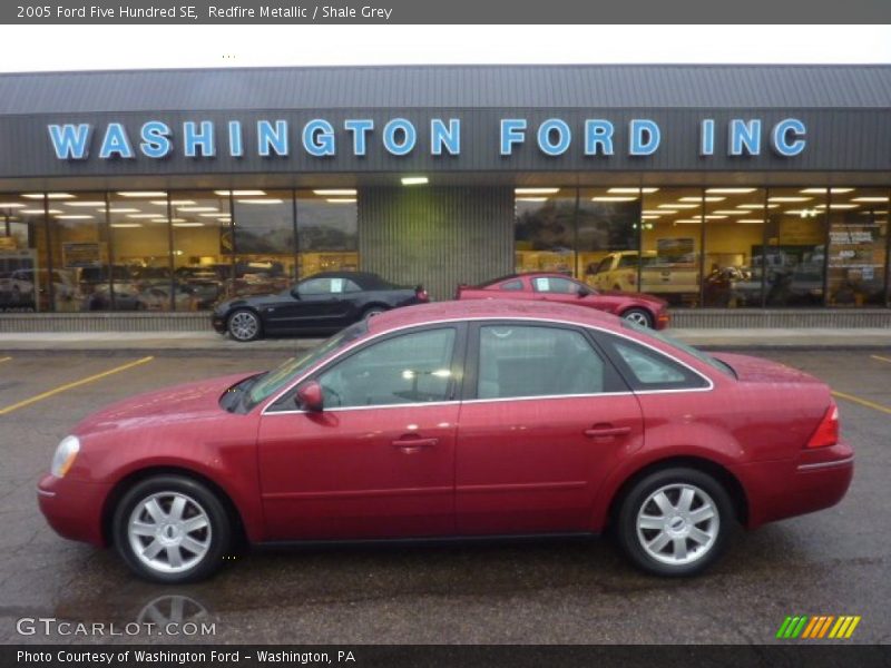 Redfire Metallic / Shale Grey 2005 Ford Five Hundred SE