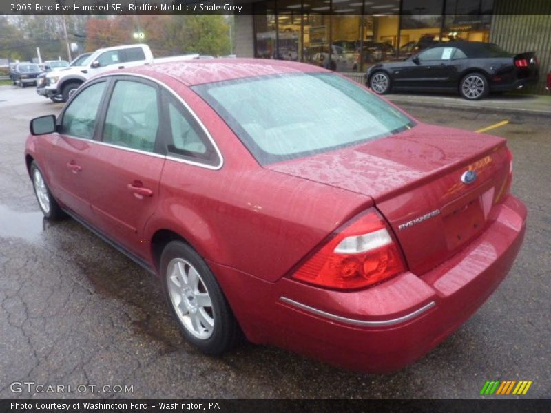 Redfire Metallic / Shale Grey 2005 Ford Five Hundred SE