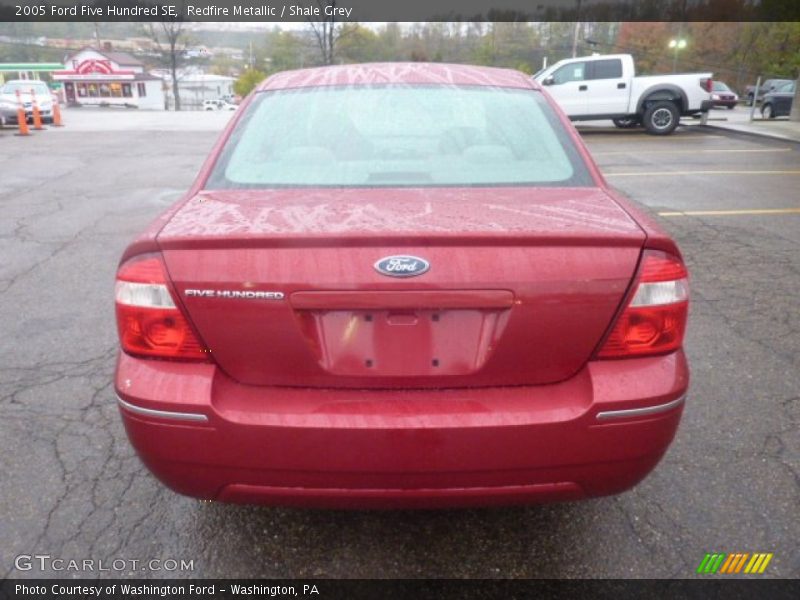 Redfire Metallic / Shale Grey 2005 Ford Five Hundred SE