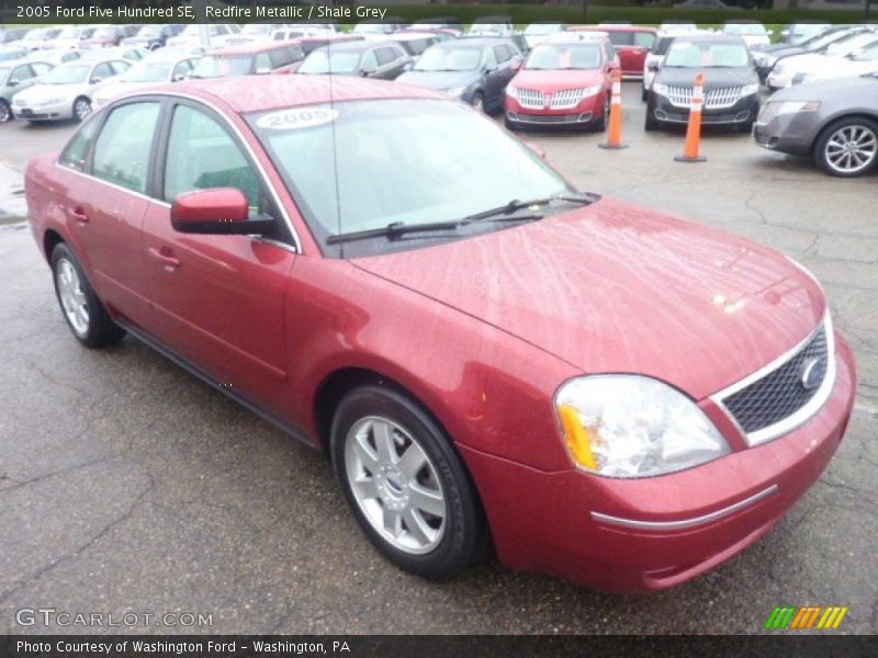 Redfire Metallic / Shale Grey 2005 Ford Five Hundred SE
