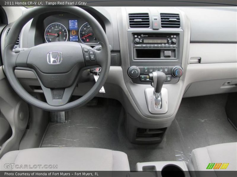 Dashboard of 2011 CR-V LX
