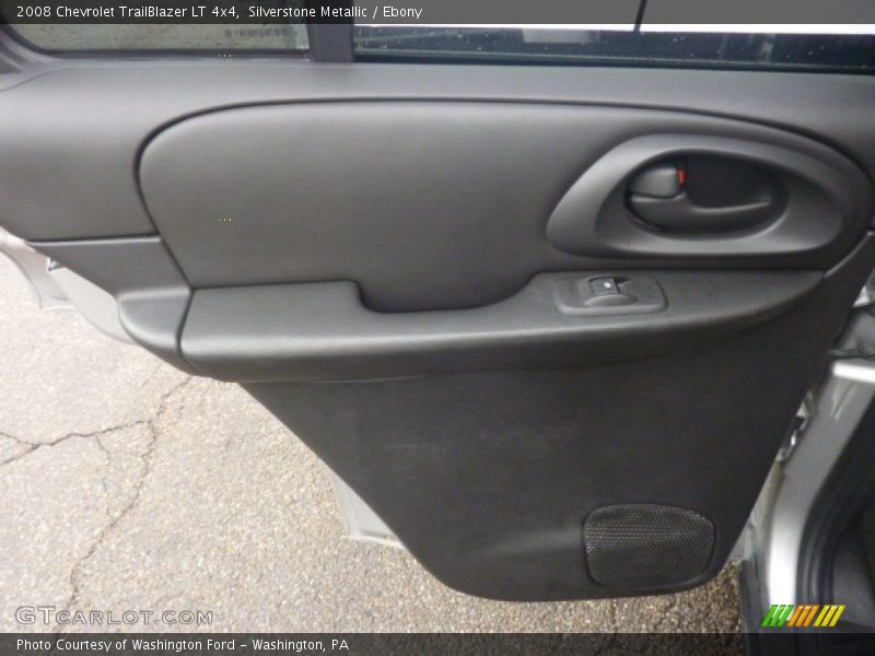 Silverstone Metallic / Ebony 2008 Chevrolet TrailBlazer LT 4x4