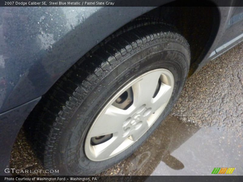 Steel Blue Metallic / Pastel Slate Gray 2007 Dodge Caliber SE