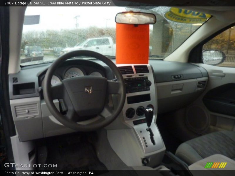 Steel Blue Metallic / Pastel Slate Gray 2007 Dodge Caliber SE