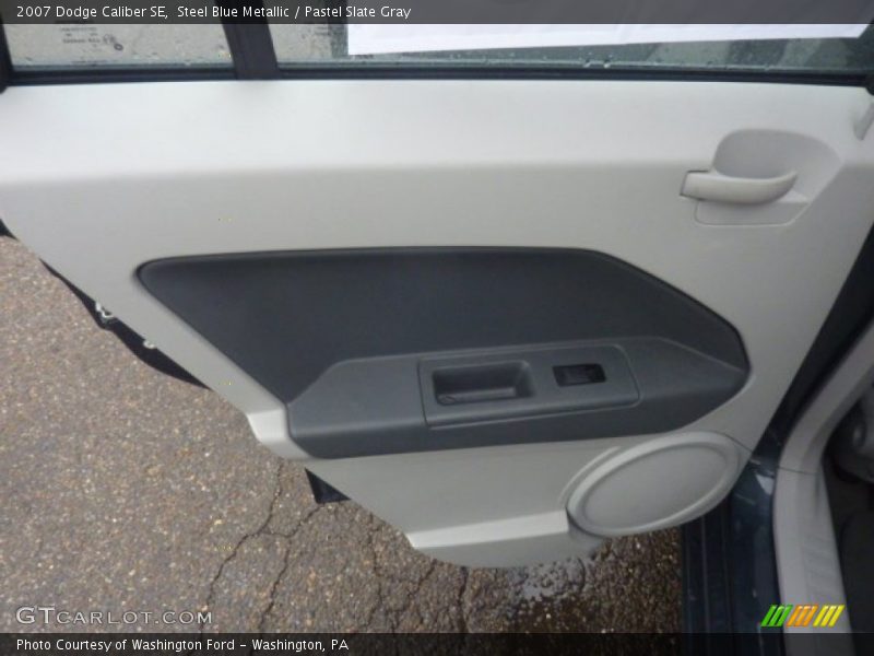 Steel Blue Metallic / Pastel Slate Gray 2007 Dodge Caliber SE