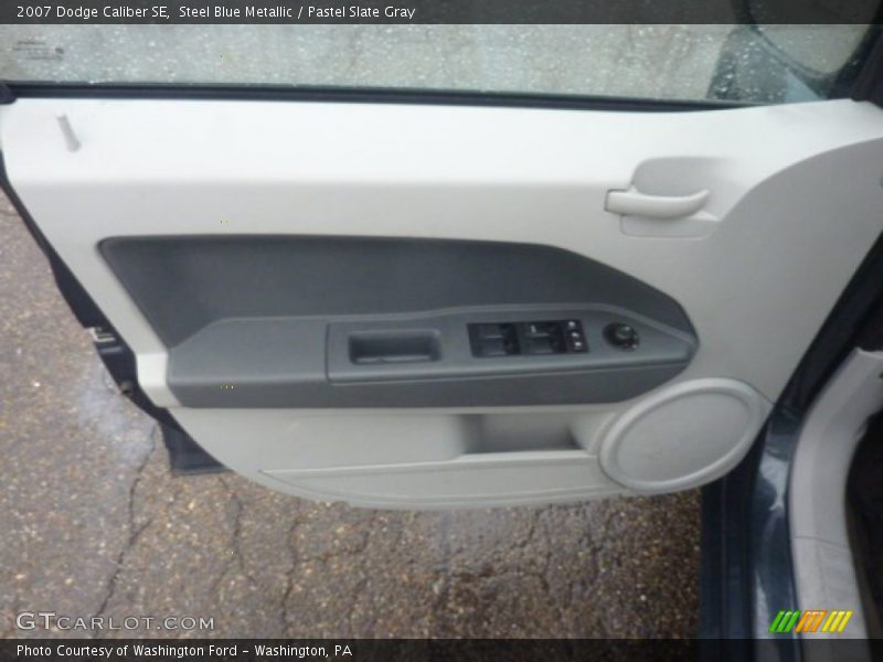 Steel Blue Metallic / Pastel Slate Gray 2007 Dodge Caliber SE