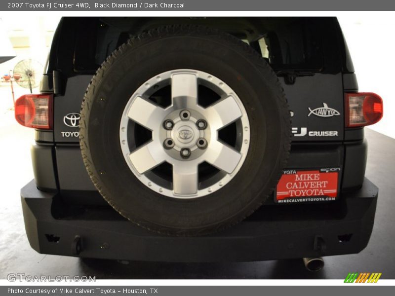 Black Diamond / Dark Charcoal 2007 Toyota FJ Cruiser 4WD