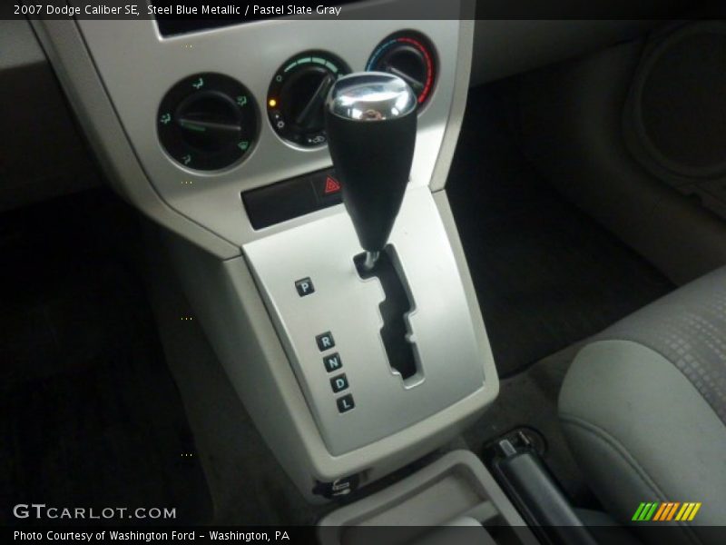 Steel Blue Metallic / Pastel Slate Gray 2007 Dodge Caliber SE