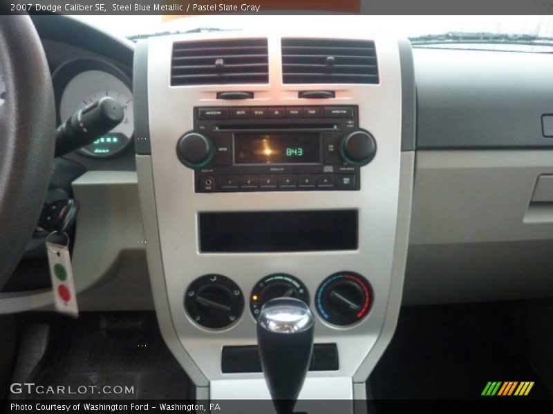 Steel Blue Metallic / Pastel Slate Gray 2007 Dodge Caliber SE