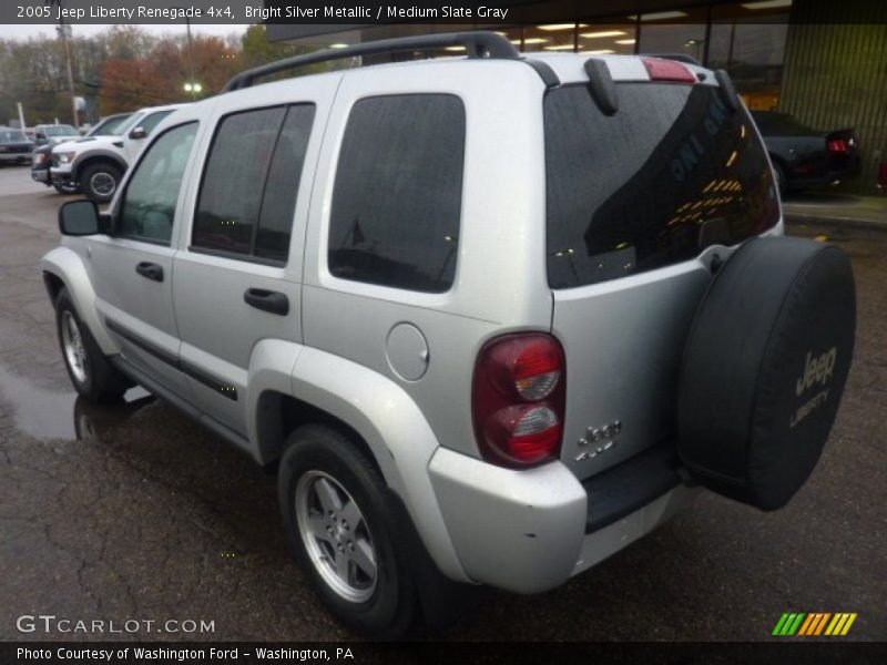 Bright Silver Metallic / Medium Slate Gray 2005 Jeep Liberty Renegade 4x4