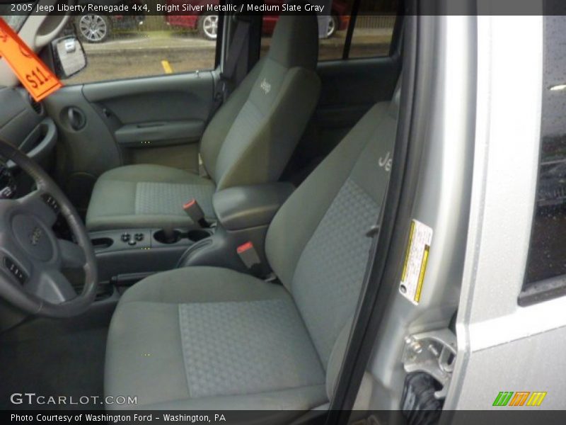 Bright Silver Metallic / Medium Slate Gray 2005 Jeep Liberty Renegade 4x4
