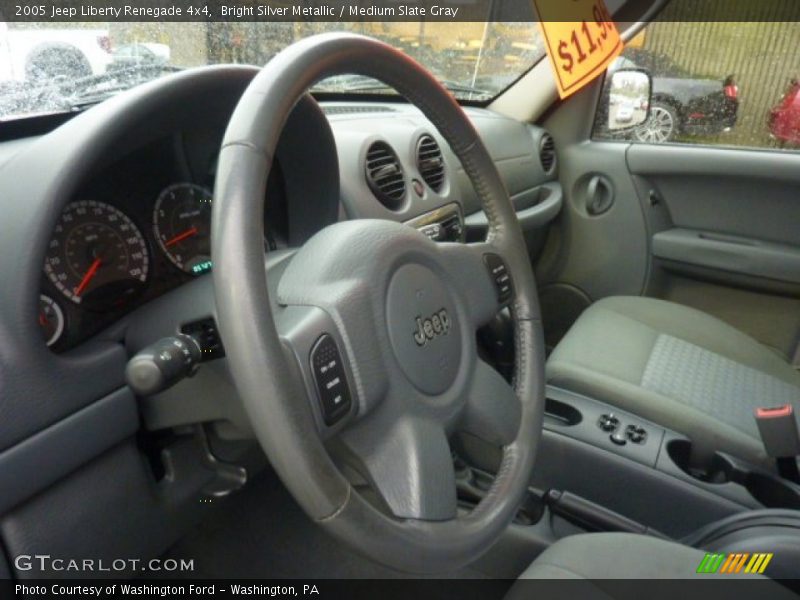 Bright Silver Metallic / Medium Slate Gray 2005 Jeep Liberty Renegade 4x4