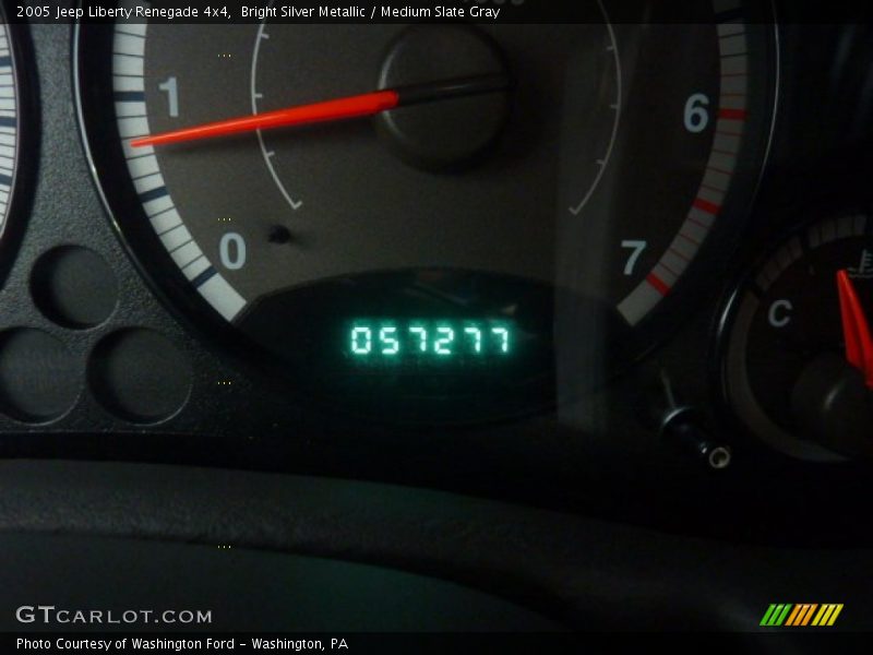 Bright Silver Metallic / Medium Slate Gray 2005 Jeep Liberty Renegade 4x4