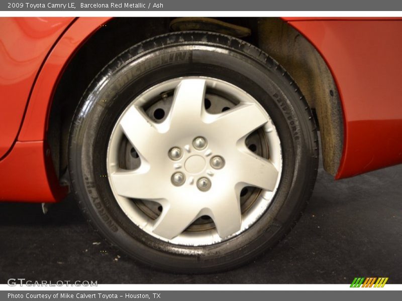 Barcelona Red Metallic / Ash 2009 Toyota Camry LE