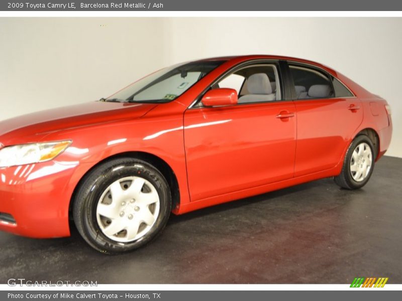 Barcelona Red Metallic / Ash 2009 Toyota Camry LE