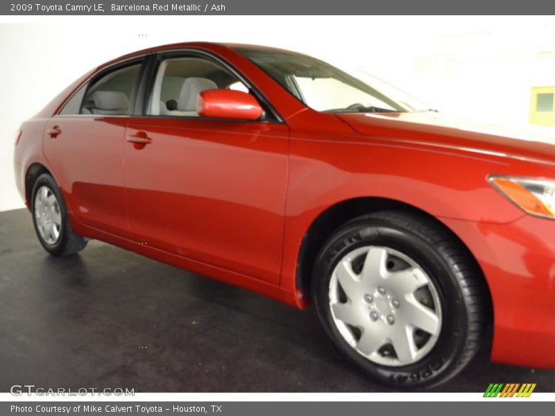 Barcelona Red Metallic / Ash 2009 Toyota Camry LE