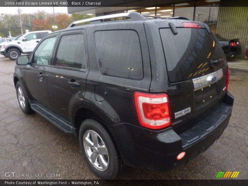 Black / Charcoal 2009 Ford Escape Limited V6 4WD