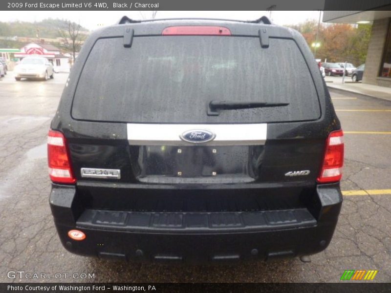 Black / Charcoal 2009 Ford Escape Limited V6 4WD
