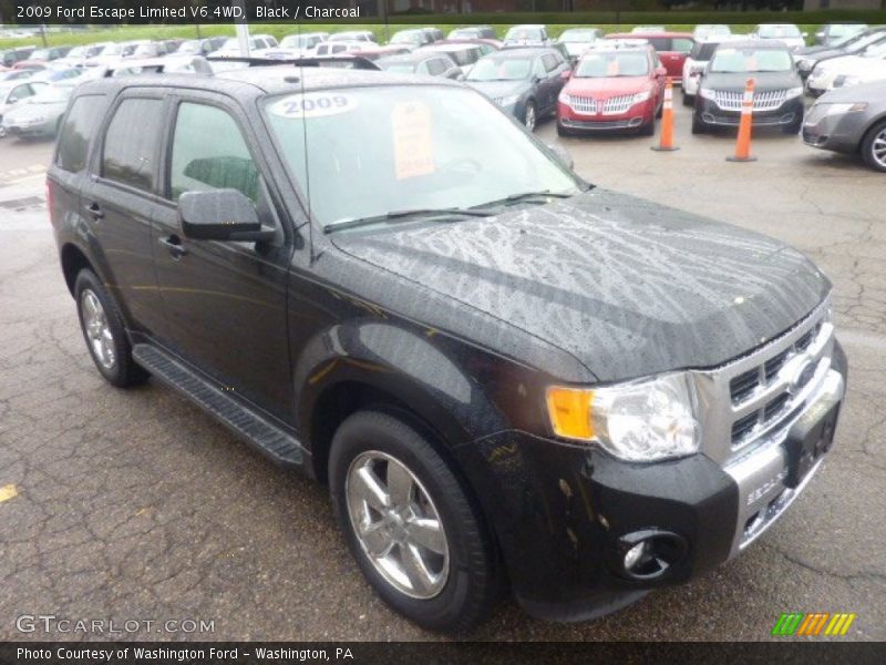 Black / Charcoal 2009 Ford Escape Limited V6 4WD