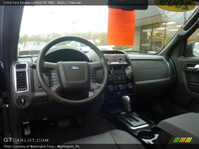 Black / Charcoal 2009 Ford Escape Limited V6 4WD