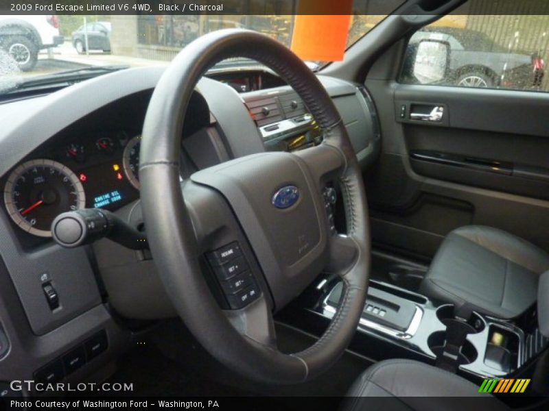 Black / Charcoal 2009 Ford Escape Limited V6 4WD
