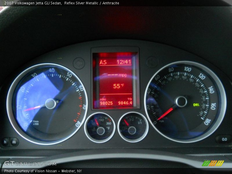 Reflex Silver Metallic / Anthracite 2007 Volkswagen Jetta GLI Sedan