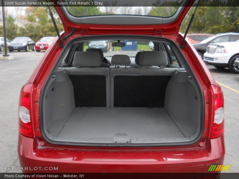 Fusion Red Metallic / Grey 2006 Suzuki Forenza Wagon