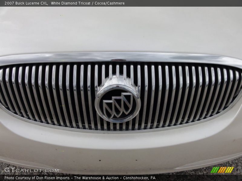 White Diamond Tricoat / Cocoa/Cashmere 2007 Buick Lucerne CXL