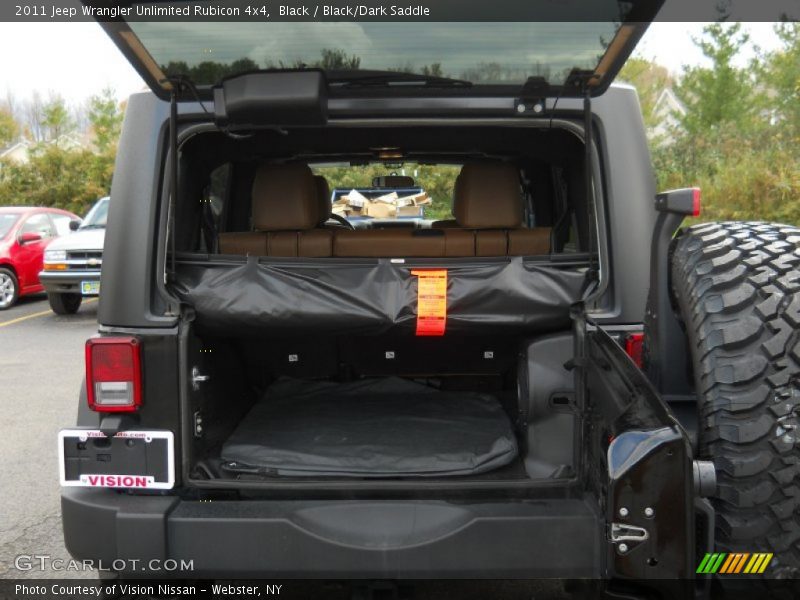 Black / Black/Dark Saddle 2011 Jeep Wrangler Unlimited Rubicon 4x4