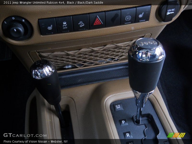 Black / Black/Dark Saddle 2011 Jeep Wrangler Unlimited Rubicon 4x4