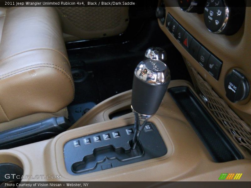 Black / Black/Dark Saddle 2011 Jeep Wrangler Unlimited Rubicon 4x4