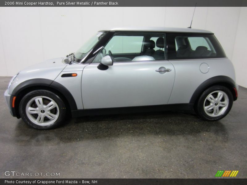 Pure Silver Metallic / Panther Black 2006 Mini Cooper Hardtop
