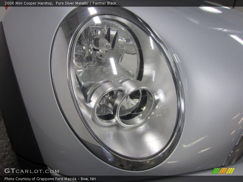 Pure Silver Metallic / Panther Black 2006 Mini Cooper Hardtop