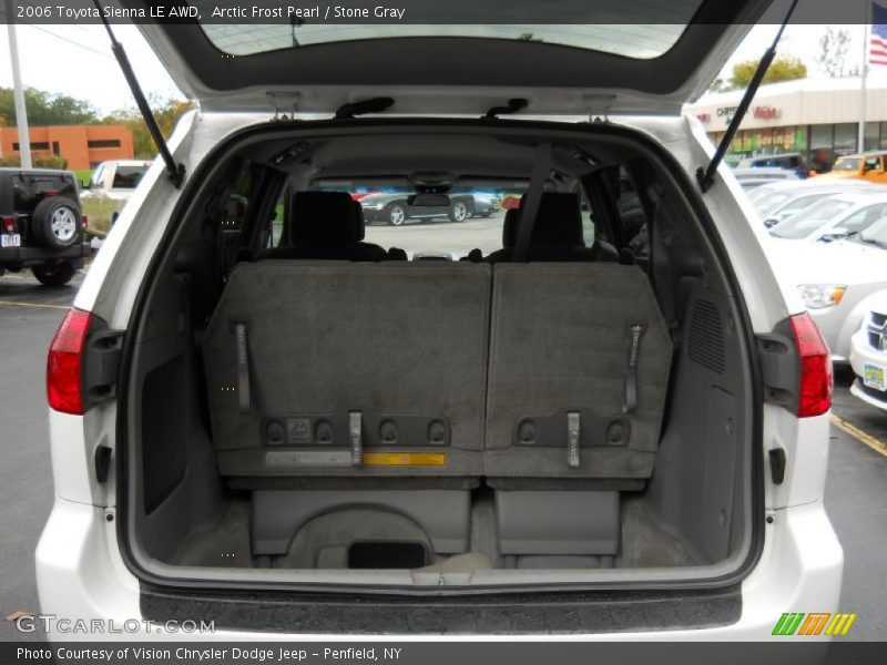 Arctic Frost Pearl / Stone Gray 2006 Toyota Sienna LE AWD