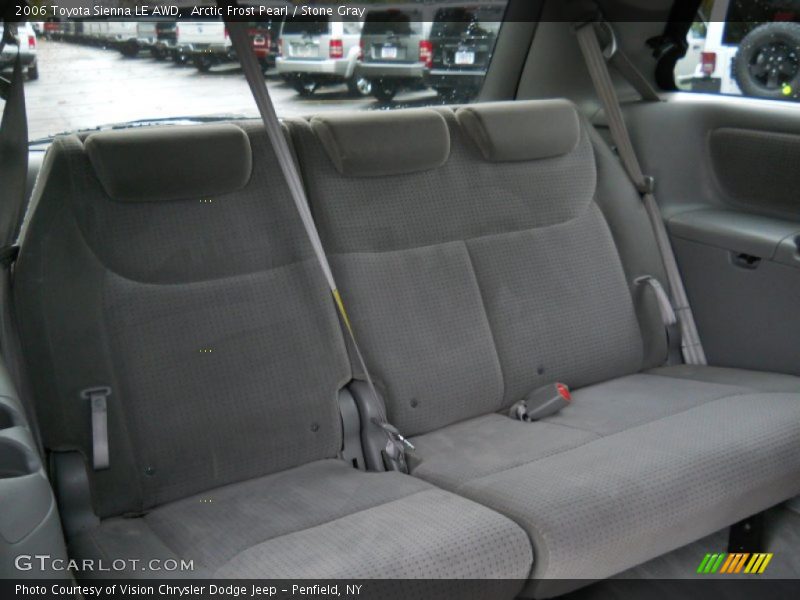 Arctic Frost Pearl / Stone Gray 2006 Toyota Sienna LE AWD