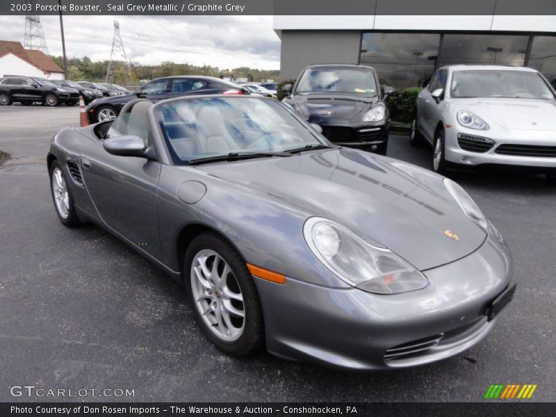 Seal Grey Metallic / Graphite Grey 2003 Porsche Boxster