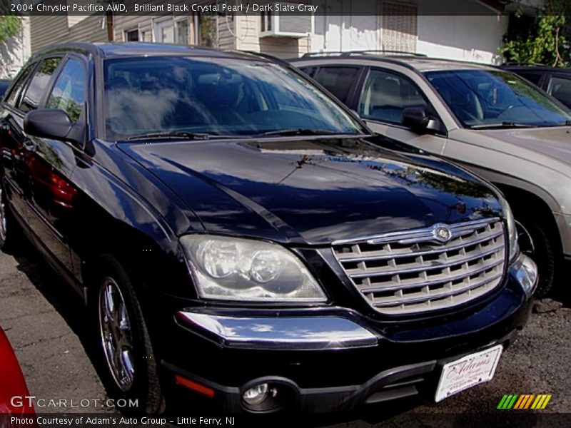 Brilliant Black Crystal Pearl / Dark Slate Gray 2004 Chrysler Pacifica AWD