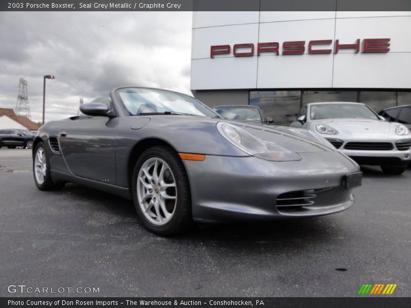 Seal Grey Metallic / Graphite Grey 2003 Porsche Boxster