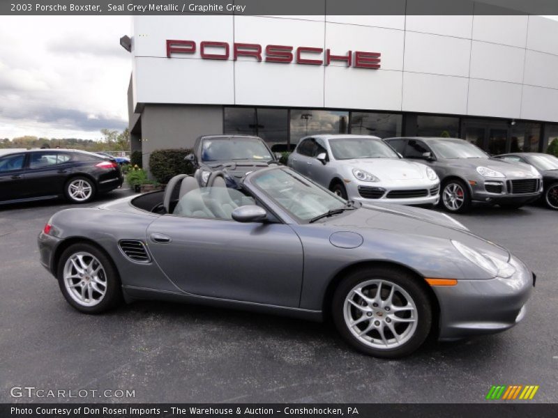 Seal Grey Metallic / Graphite Grey 2003 Porsche Boxster