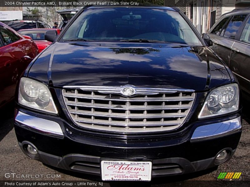 Brilliant Black Crystal Pearl / Dark Slate Gray 2004 Chrysler Pacifica AWD