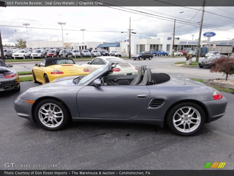 Seal Grey Metallic / Graphite Grey 2003 Porsche Boxster