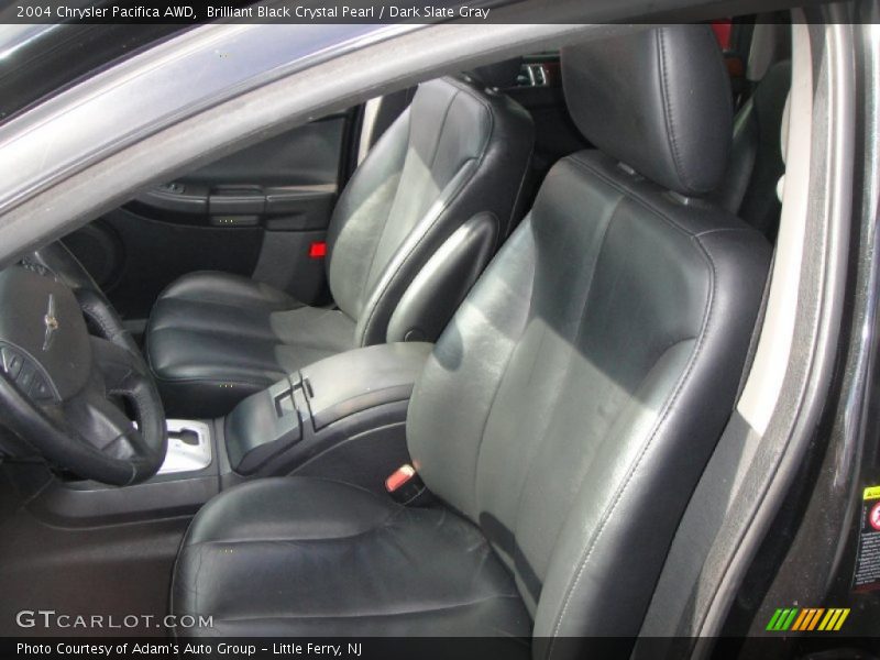 Brilliant Black Crystal Pearl / Dark Slate Gray 2004 Chrysler Pacifica AWD